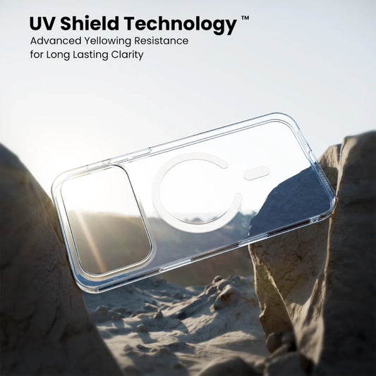iPhone 17 Pro Anti-Yellow MagSafe Clear Case