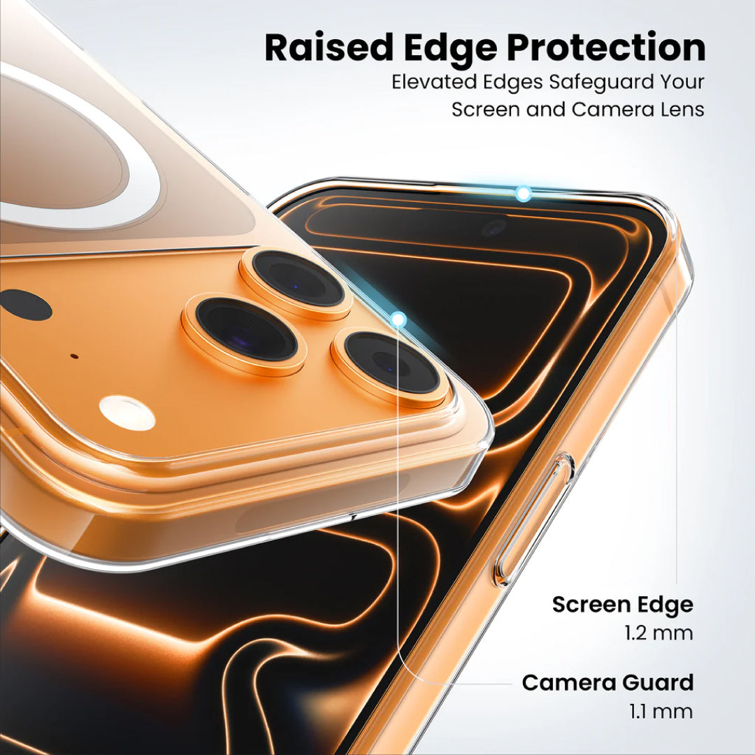 iPhone 17 Pro Anti-Yellow MagSafe Clear Case