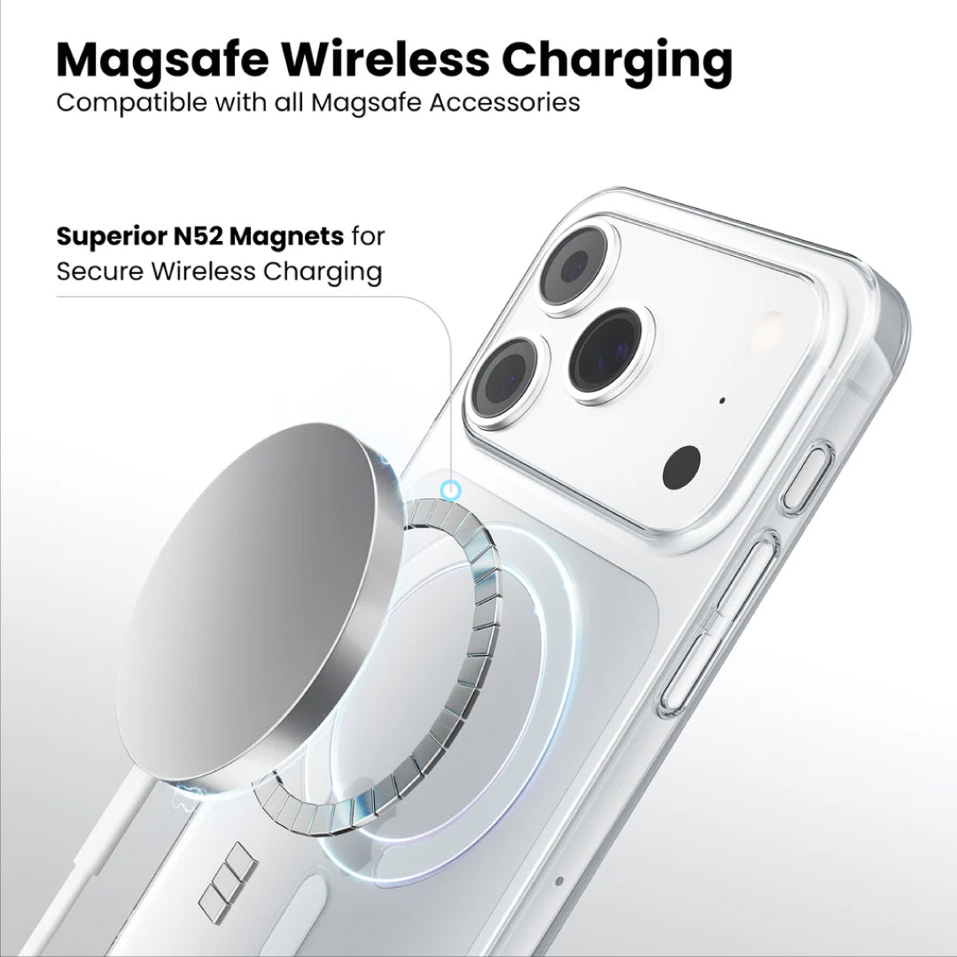 iPhone 17 Pro Anti-Yellow MagSafe Clear Case