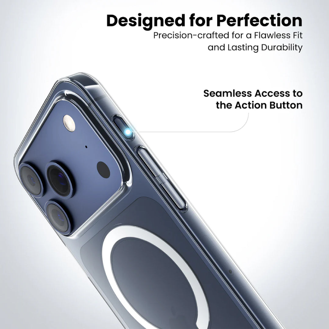 iPhone 17 Pro Anti-Yellow MagSafe Clear Case