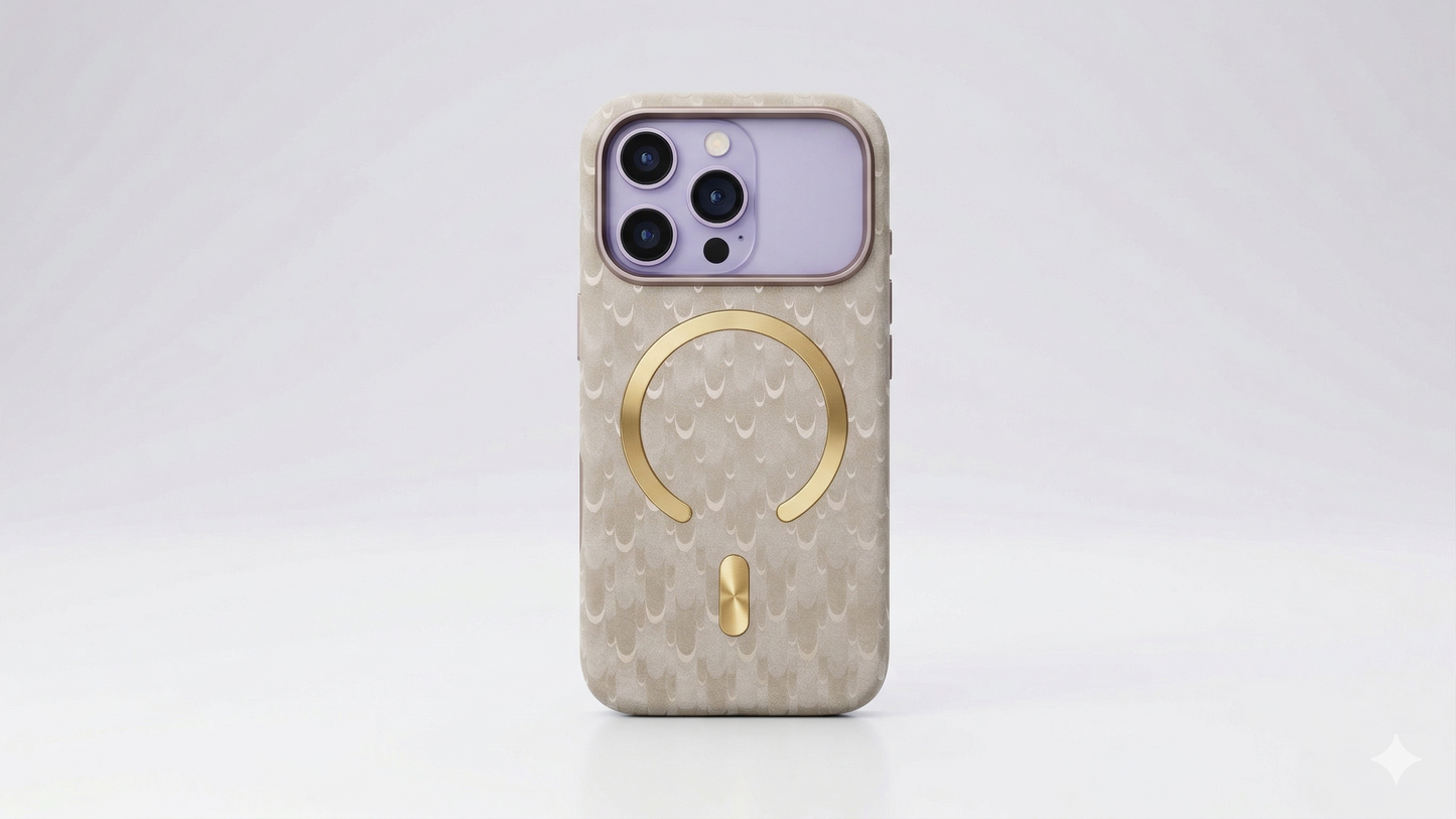 MagSafe Compatible Designer Phone Case with Magnetic Ring | Slim Protective Cover