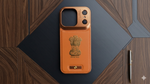 Premium Leather Phone Case with Magnetic Perfume Metal Case | Slim Luxury Design