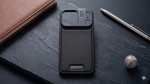 Premium Leather Phone Case with Magnetic Perfume Metal Case | Slim Luxury Design