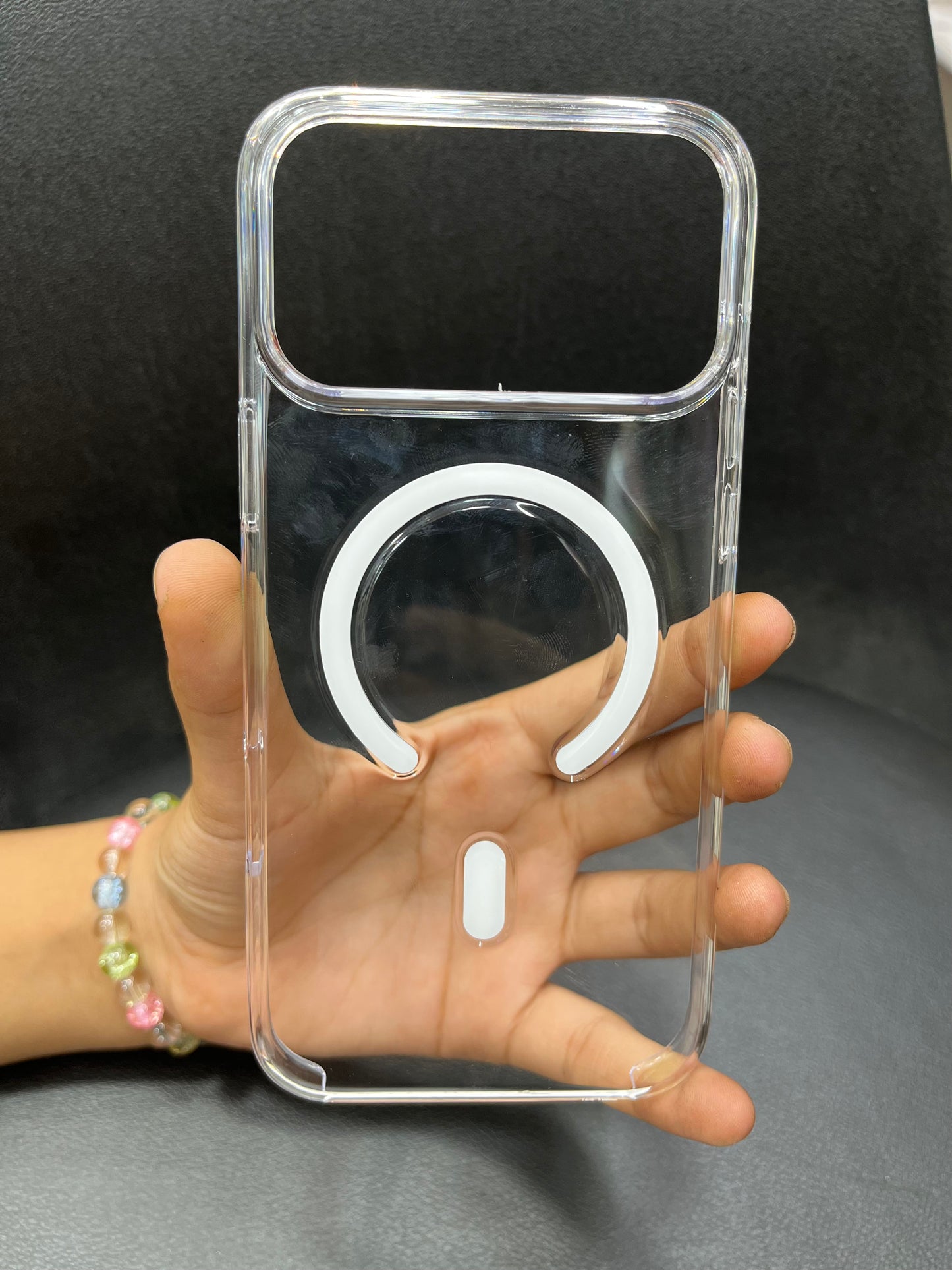 I PHONE IC CRYSTAL ANTI YELLOW WITH POP UP NOTIFICATION