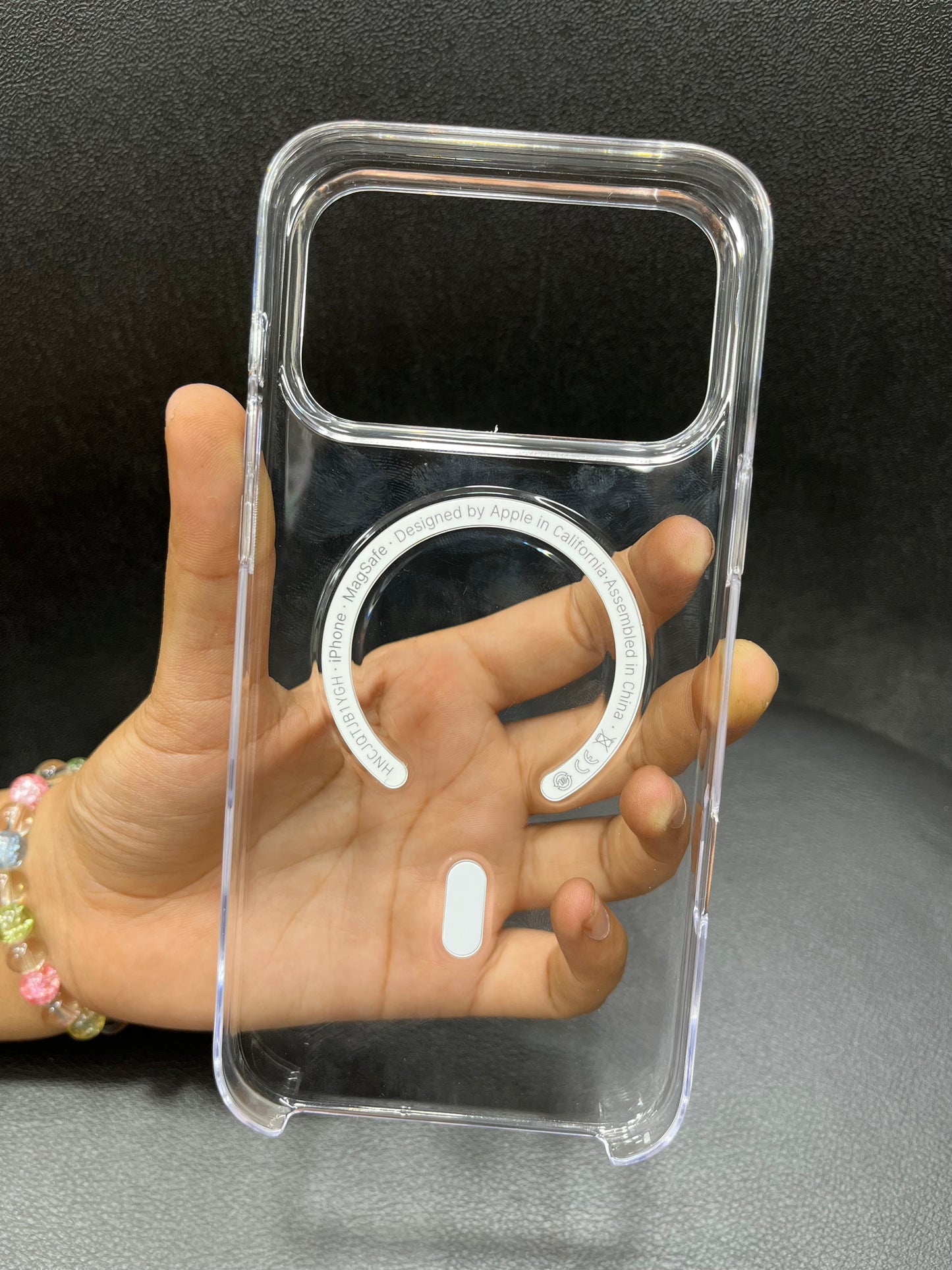 I PHONE IC CRYSTAL ANTI YELLOW WITH POP UP NOTIFICATION