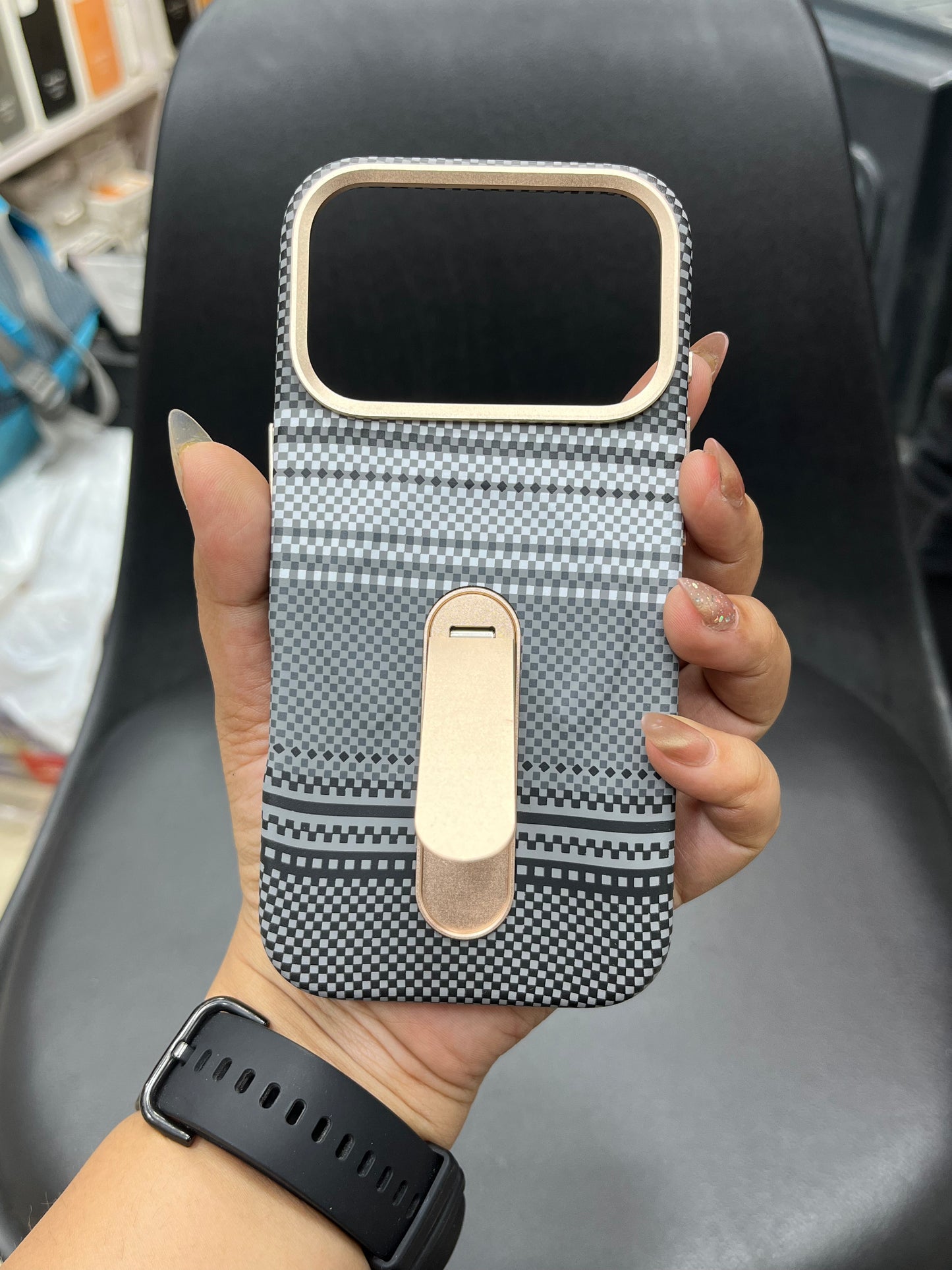 iPhone 17 Pro Jaipuriya Print Stand Case