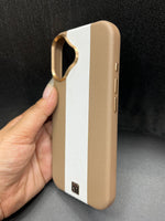 iPhone 17 Dulero Leather Stripe Case