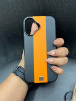 iPhone 17 Dulero Leather Stripe Case