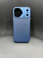 iPhone 17 Pro Leather Case with Metal Camera Ring