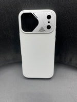 iPhone 17 Pro Leather Case with Metal Camera Ring