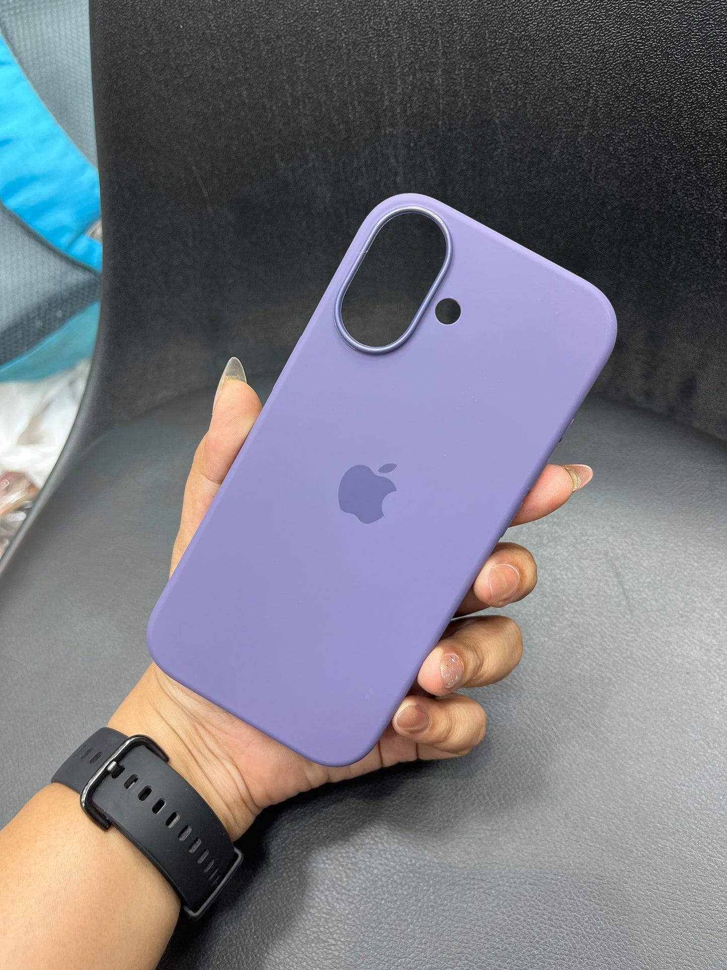 iPhone 17 Silicone Case with AI Button Feature