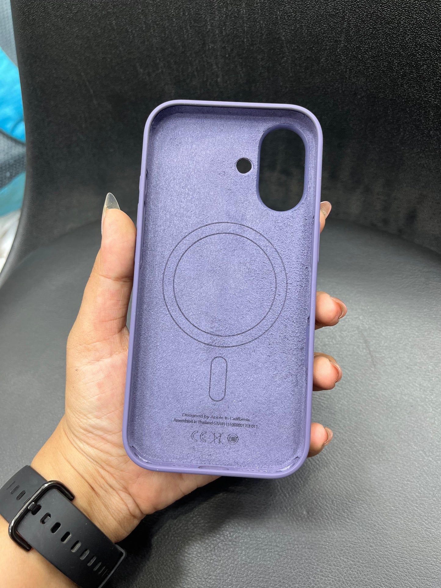 iPhone 17 Silicone Case with AI Button Feature