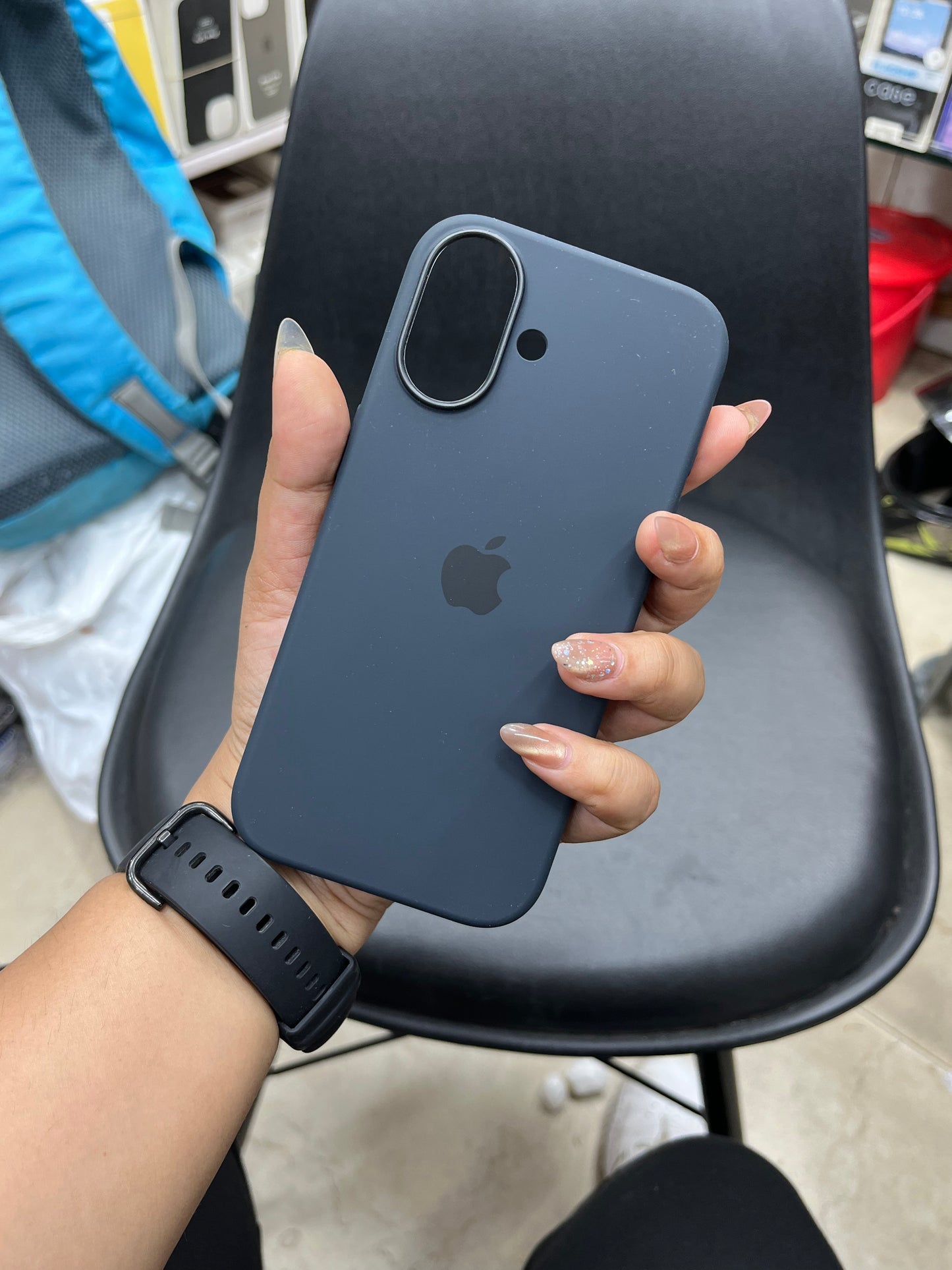 iPhone 17 Silicone Case with AI Button Feature