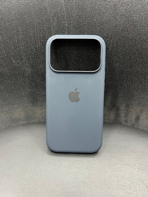 iPhone 17 Pro Silicone Case with AI Button & Camera Guard