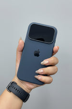 iPhone 17 Pro Silicone Case with AI Button & Camera Guard