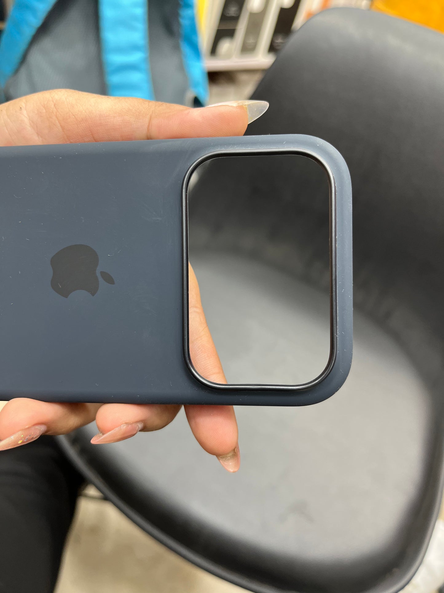iPhone 17 Pro Silicone Case with AI Button & Camera Guard