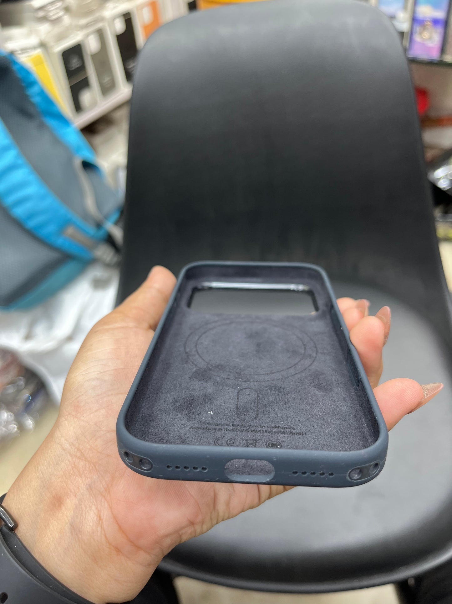 iPhone 17 Pro Silicone Case with AI Button & Camera Guard