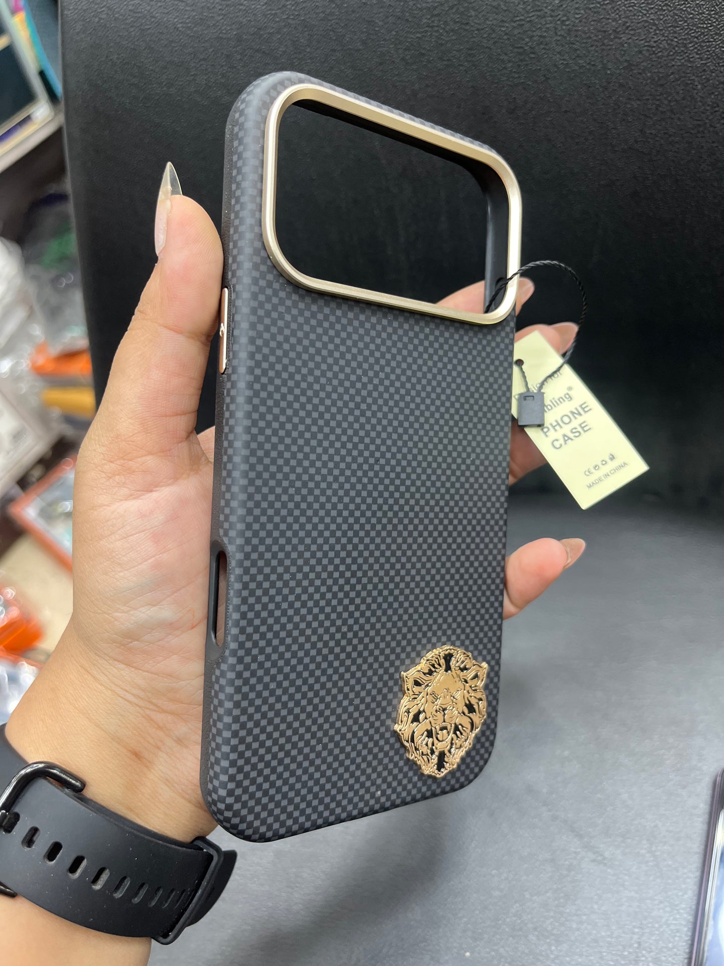i Phone sibling lion case