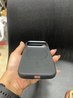 I phone Leather finish luxury cover case