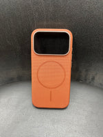 I phone Leather finish luxury cover case
