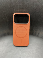 I phone Leather finish luxury cover case