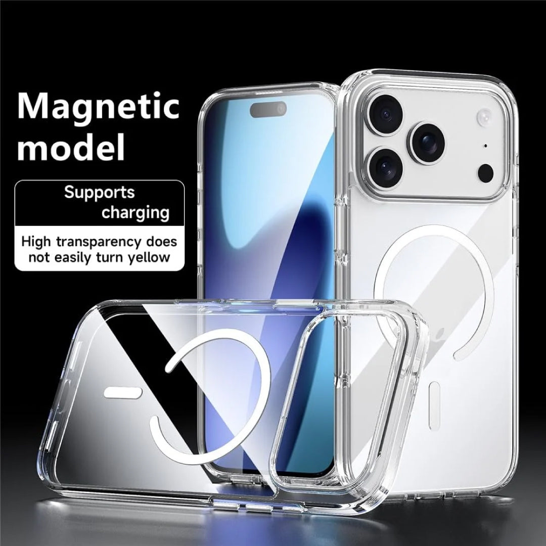 iPhone 17 Pro Max Anti-Yellow MagSafe Clear Case