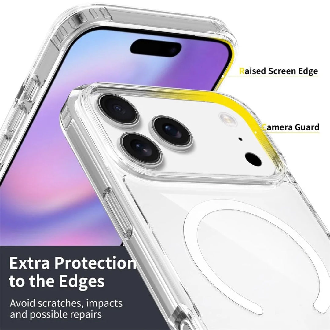 iPhone 17 Pro Max Anti-Yellow MagSafe Clear Case