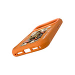 iPhone 17 Pro Max Nimmy Friends 3D French Bulldog MagSafe Case - Orange
