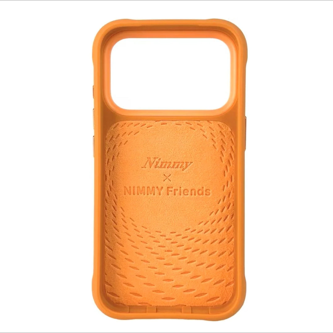 iPhone 17 Pro Nimmy Friends 3D French Bulldog MagSafe Case - Orange
