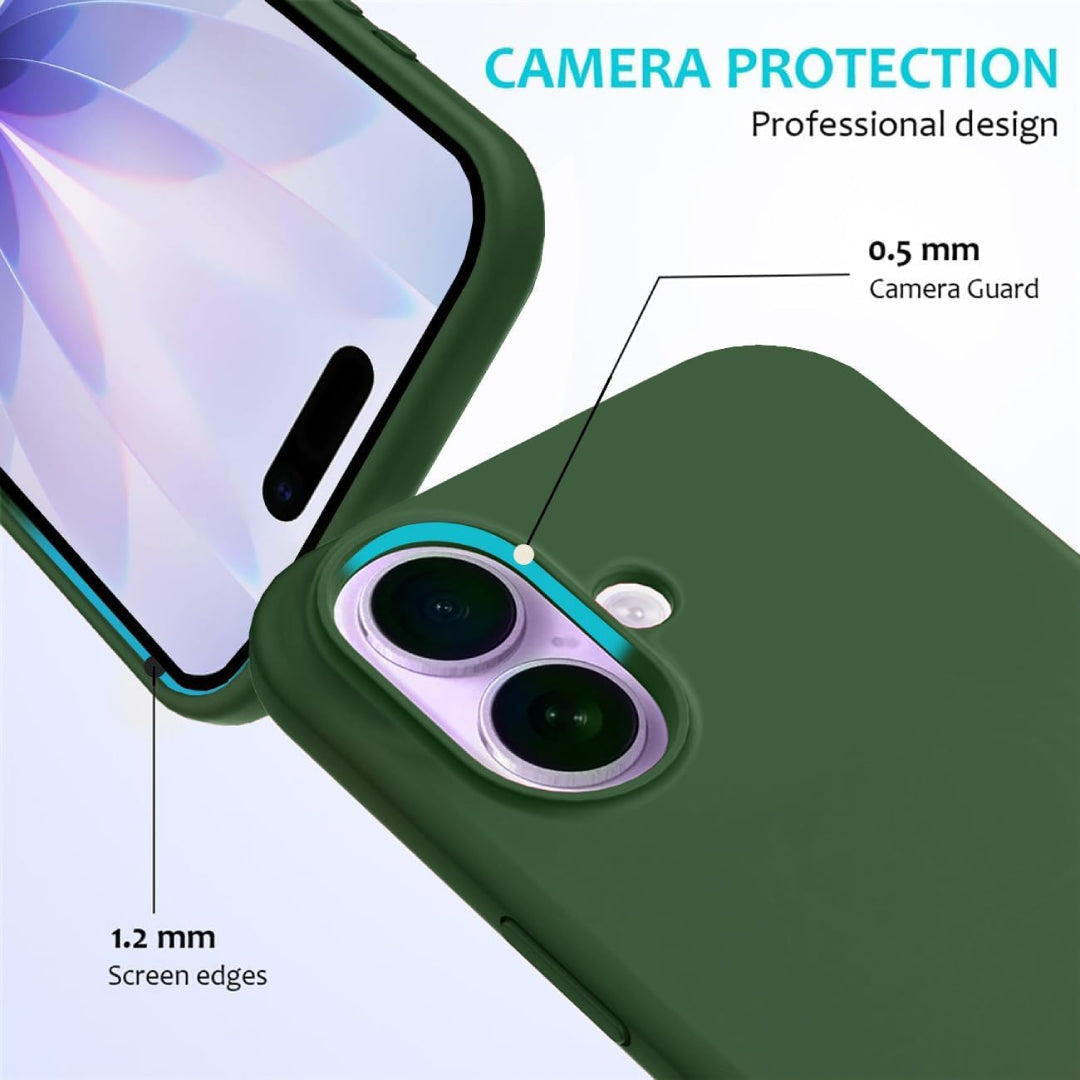 iPhone 17 Silicone Case with MagSafe - Olive Green