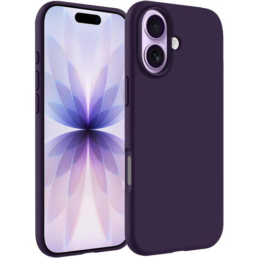 iPhone 17 Silicone Case with MagSafe - Purple