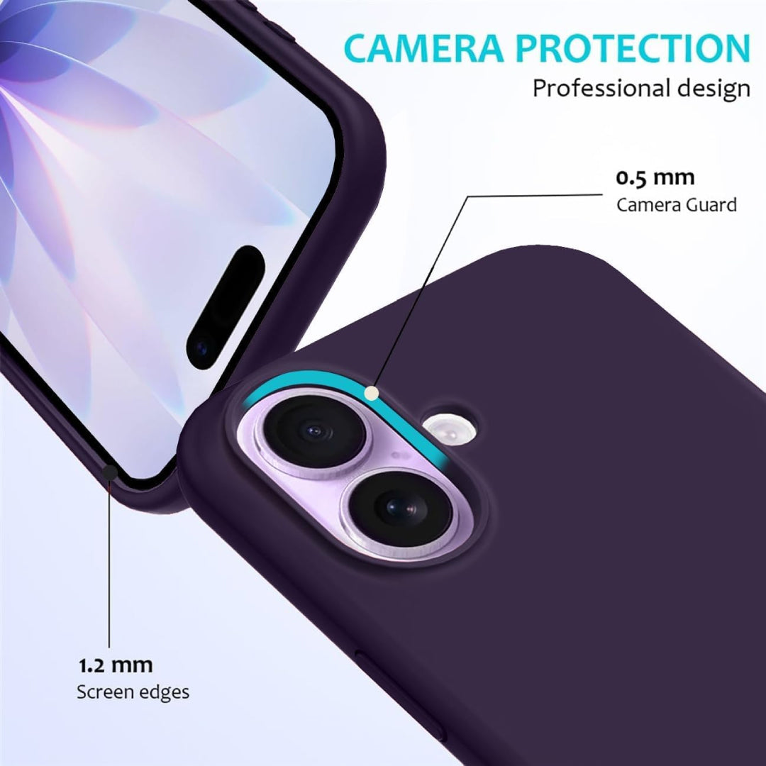 iPhone 17 Silicone Case with MagSafe - Purple